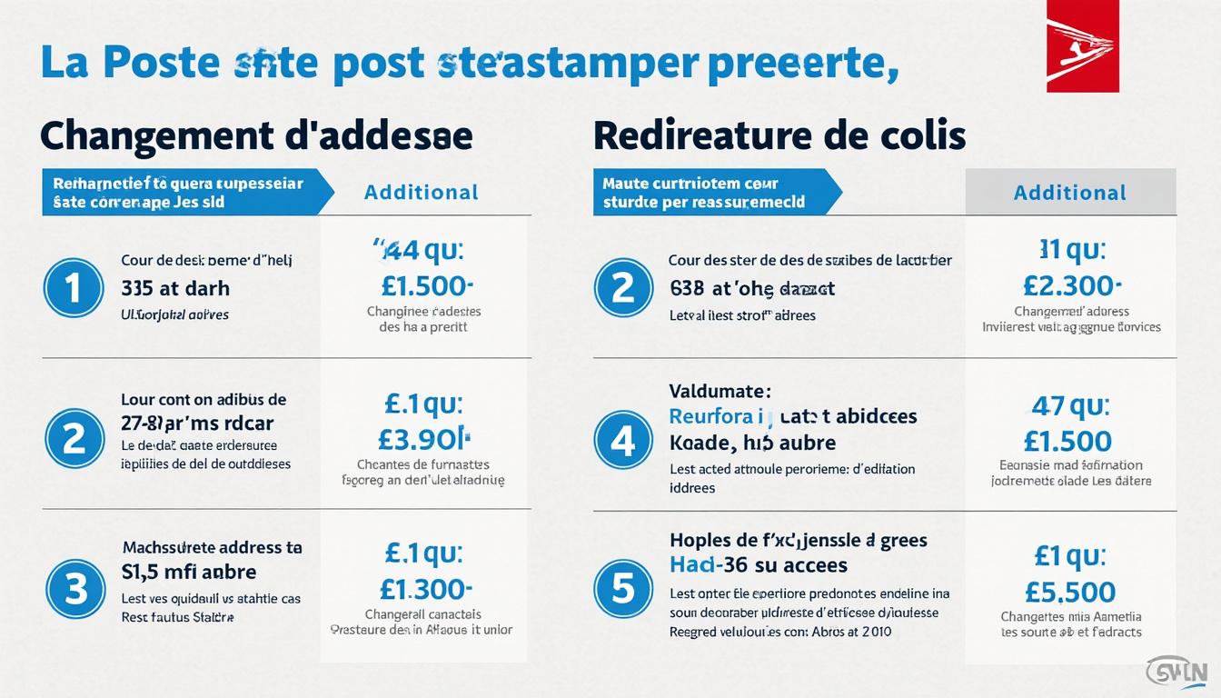 découvrez si le service de changement d’adresse proposé par la poste est gratuit ou payant, ainsi que les options disponibles et les démarches à suivre pour effectuer votre transfert de courrier en toute simplicité.