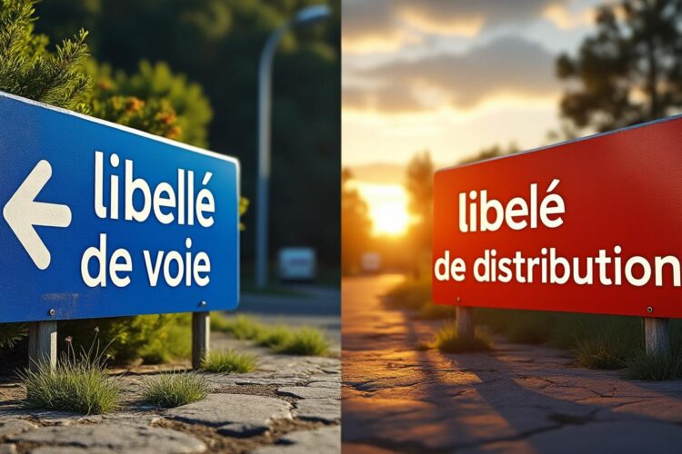 découvrez la différence entre le libellé de voie et le libellé de distribution dans une adresse : définitions claires, exemples et conseils pour bien les utiliser.