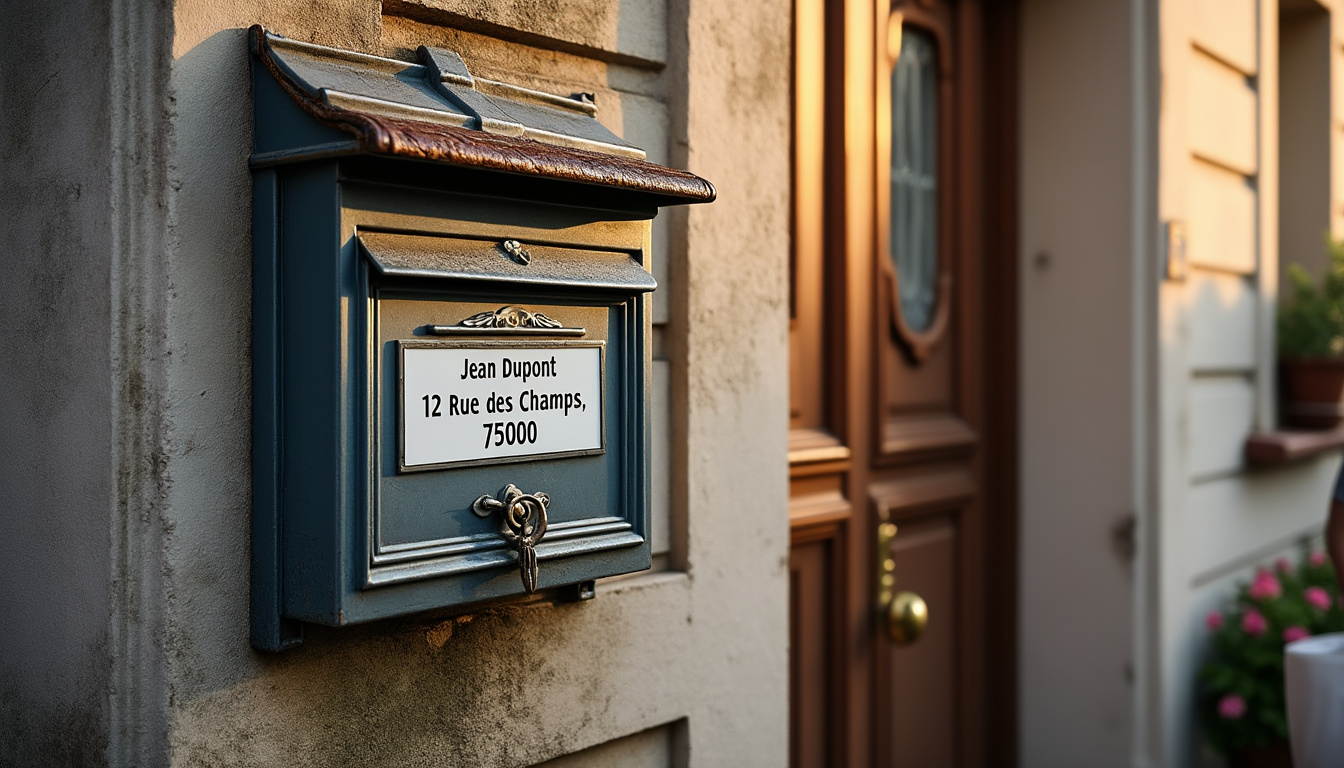découvrez les éléments indispensables à inclure dans une adresse postale française pour garantir la bonne réception de votre courrier : nom, numéro, voie, code postal, ville, et plus encore.