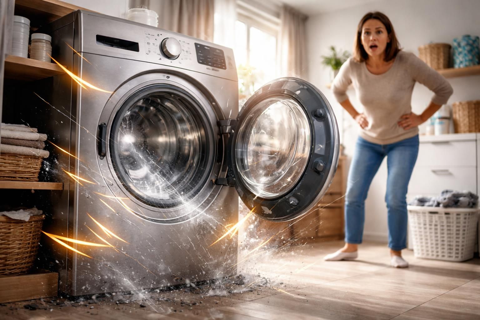 Est-il normal qu'une machine à laver fasse un bruit de marteau piqueur