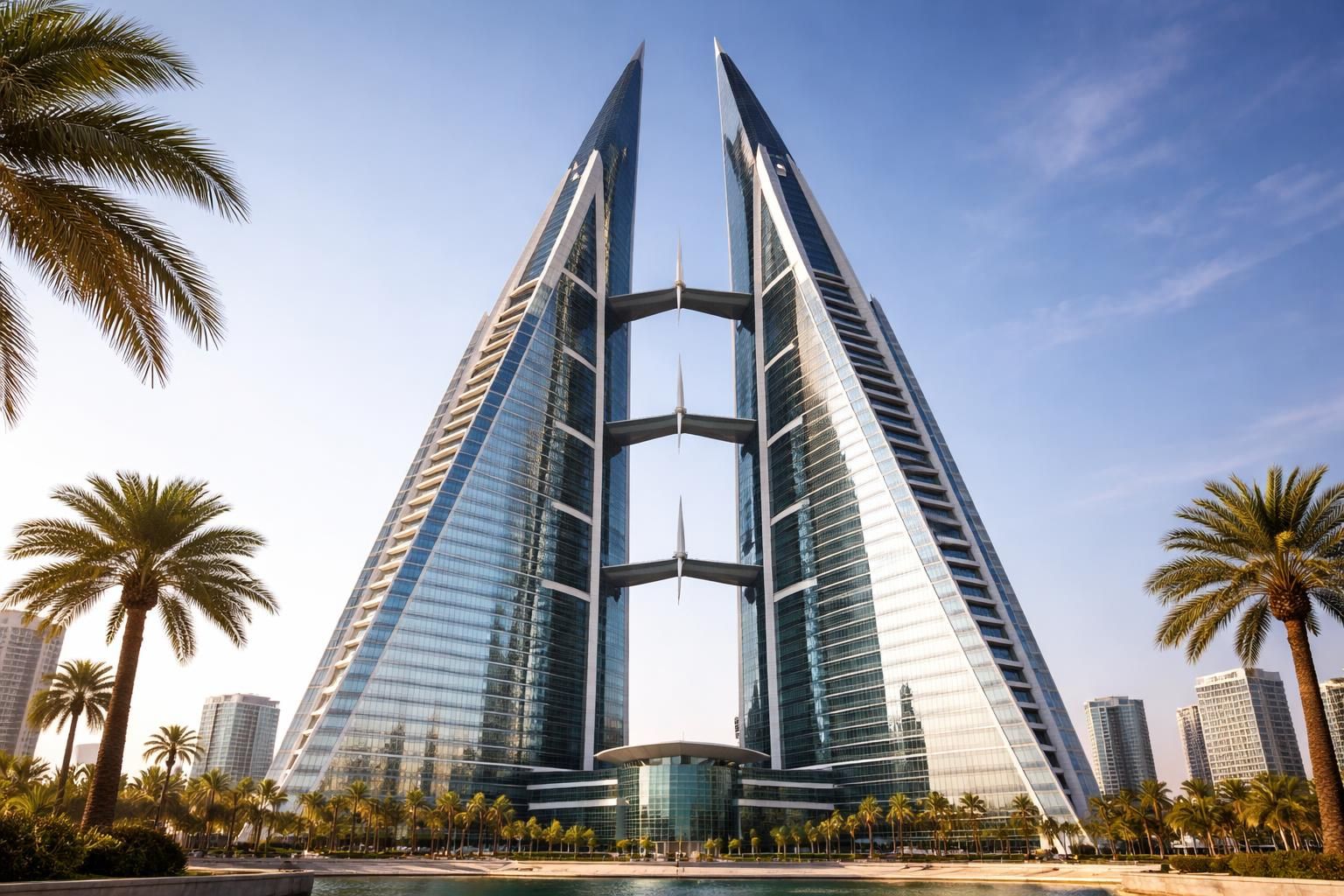 découvrez l'architecture innovante et durable du bahrain wtc, un chef-d'œuvre emblématique alliant design moderne et technologies vertes au cœur de bahreïn.