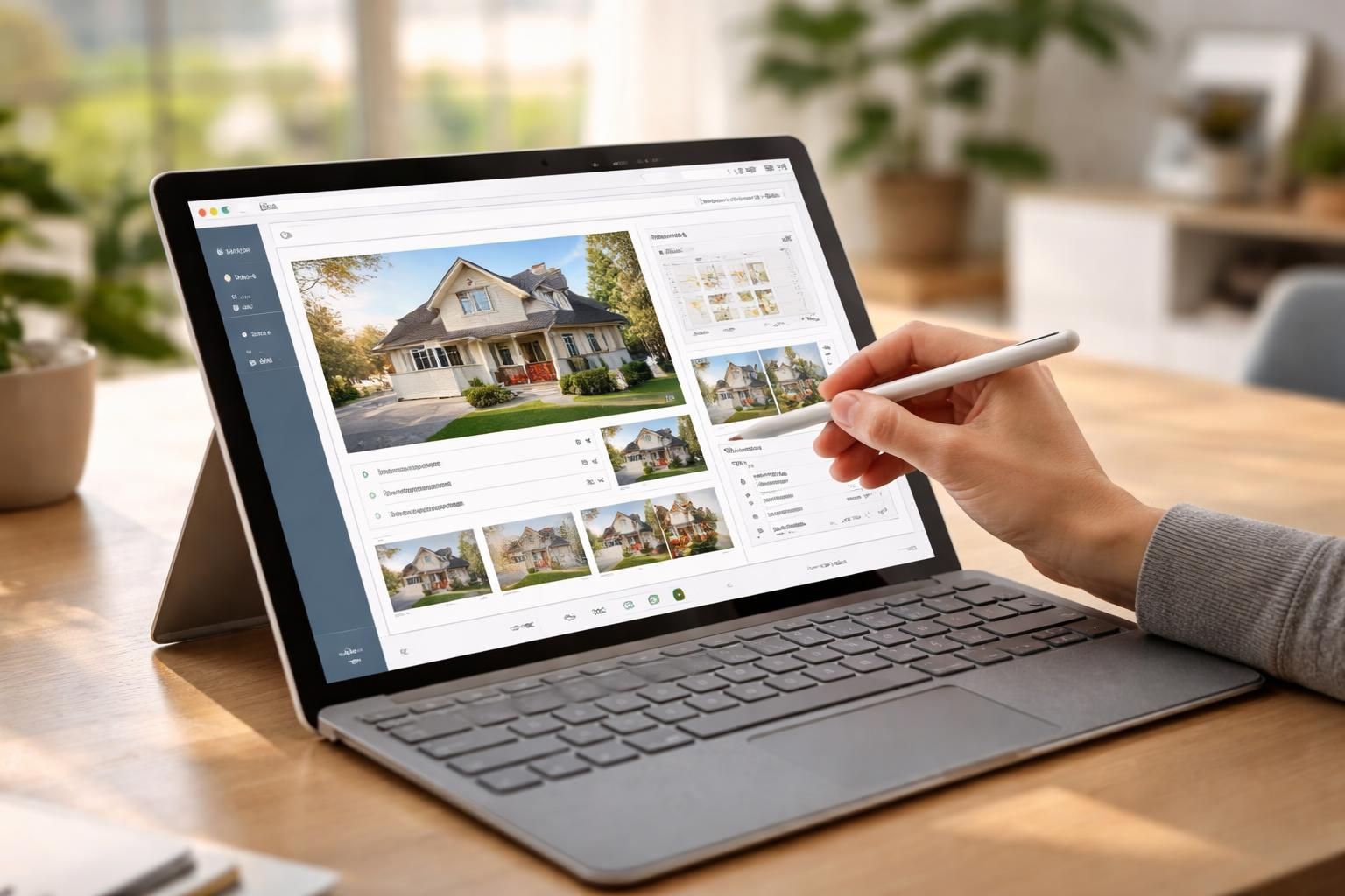 découvrez comment créer facilement une annonce immobilière professionnelle directement depuis votre tablette tactile microsoft surface pro. gagnez en mobilité et en efficacité pour vos ventes immobilières.