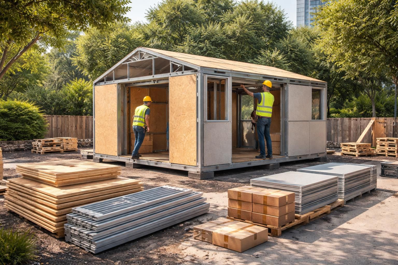 découvrez les matériaux innovants permettant une construction démontable, durable et sans permis, pour des projets respectueux de l'environnement et flexibles.