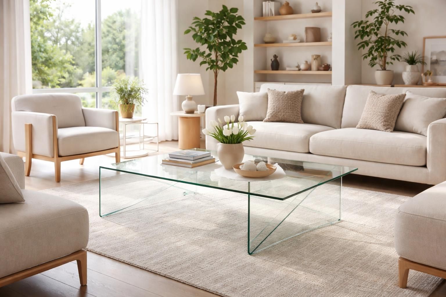 découvrez notre sélection de tables basses en verre élégantes et modernes chez made. alliez design et fonctionnalité pour sublimer votre salon.