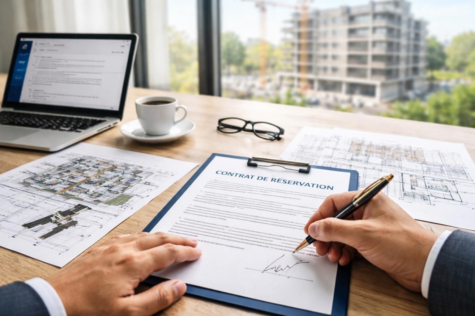 découvrez les éléments essentiels qu'un contrat de réservation pour un achat neuf doit contenir afin de sécuriser votre investissement immobilier.